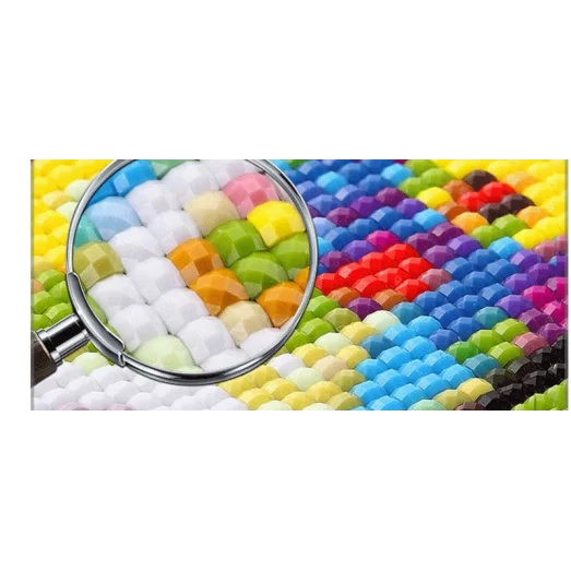 DF062 Роза красная. Набор для алмазной выкладки камнями. Княгиня Ольга