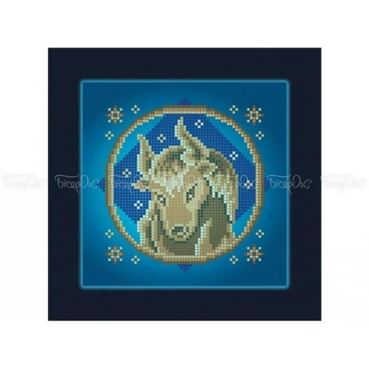 ЧВ-3360 Телец. Схема для вышивки бисером. Бисерок