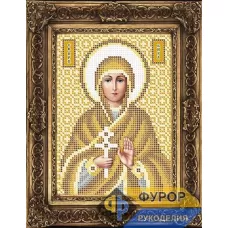 ФР-ИБ5-144-2 Кира Святая Преподобная (золото). Схема для вышивки бисером ТМ Фурор