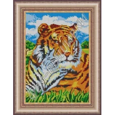 ВП-112 Тигр. Схема для вышивки бисером. ТМ Фея Вышивки 