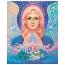 МИКА-0074 (А3) Ангел-Хранитель. Схема для вышивки бисером