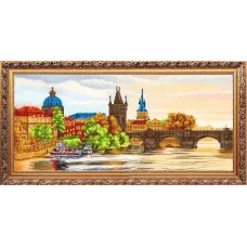 К-3555 Прага. Схема для вышивки бисером Благовест