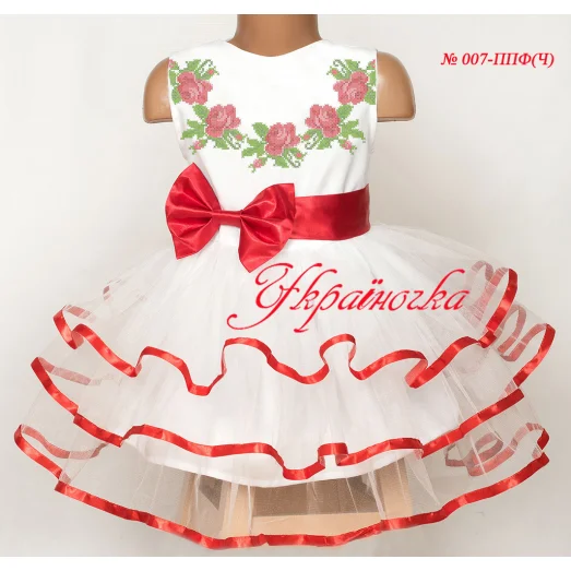 ППФ-007 (Ч) УКРАИНОЧКА. Детское пошитое платье Фея