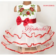 ППФ-049 (Ч) УКРАИНОЧКА. Детское пошитое платье Фея