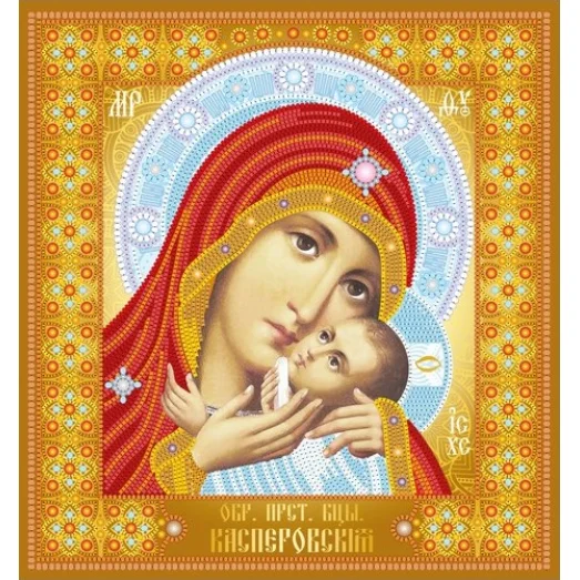 ТН-1174 Образ Пресвятой Богородицы Касперовская. Набор для вышивки бисером ТМ ВДВ