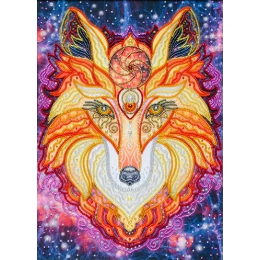 ТН-1175 Огненный лис. Набор для вышивки бисером ТМ ВДВ 