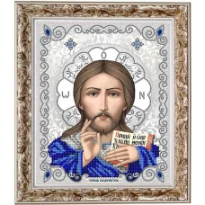 ЖС-4002 Господь Вседержитель в жемчуге. Схема для вышивки бисером Благовест