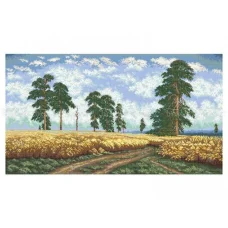 ЧВ-9005 (70*100) Пшеничное поле. Схема для вышивки бисером. Бисерок