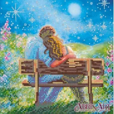 АС-551 Вечернее свидание. Схема на художественном холсте Абрис Арт