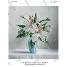 ДАНА-3407 Букет лилий. Схема для вышивки бисером