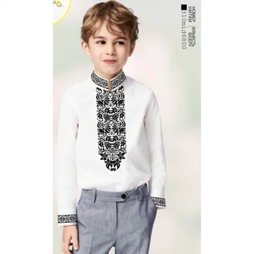 ВА-12112 Заготовка сорочки для мальчика БисерАрт