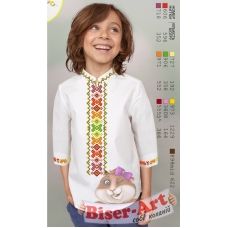 ВА-1215 Заготовка сорочки для мальчика БисерАрт