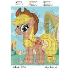 МИКА-1626 (А4) Applejack. Схема для вышивки бисером