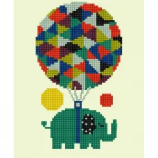 НИК-1241 Веселый полет. Схема для вышивки бисером ТМ Конек