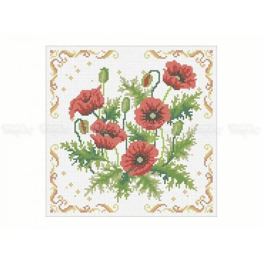 Т-308 (25*25) Тайстра. Схема для вышивки бисером Бисерок