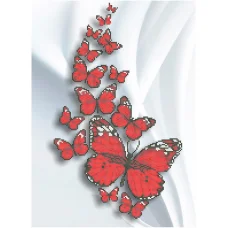 СКВ-175 Бабочки. Схема для вышивки бисером. Княгиня Ольга