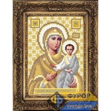 ФР-ИБ5-096-2 Смоленская Пресвятая Богородица (золото). Схема для вышивки бисером ТМ Фурор