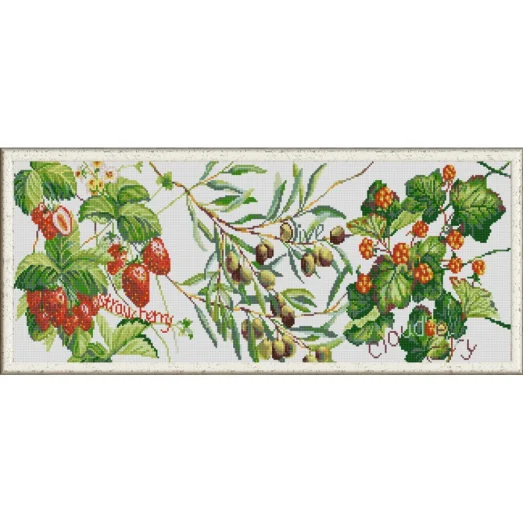 НИК-1266 Дары природы. Схемы для вышивки бисером ТМ Конек