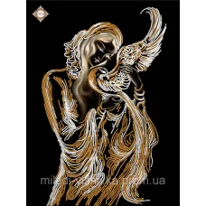 СЛ-3065 Птица счастья. Схема для вышивки бисером ТМ Миледи