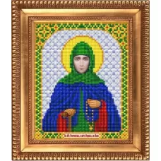 И-5103 Святая Преподобная Евдокия. Схема для вышивки бисером Благовест