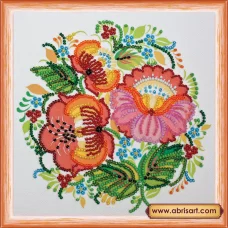 АМ-074 Хохлома. Набор для вышивки бисером Абрис Арт