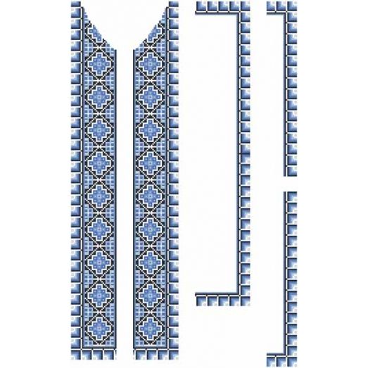 СЧд-012 Мужская заготовка сорочка. Барвиста Вишиванка