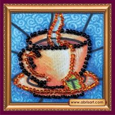 АММ-014 Чашечка чая. Набор для вышивки бисером Абрис Арт