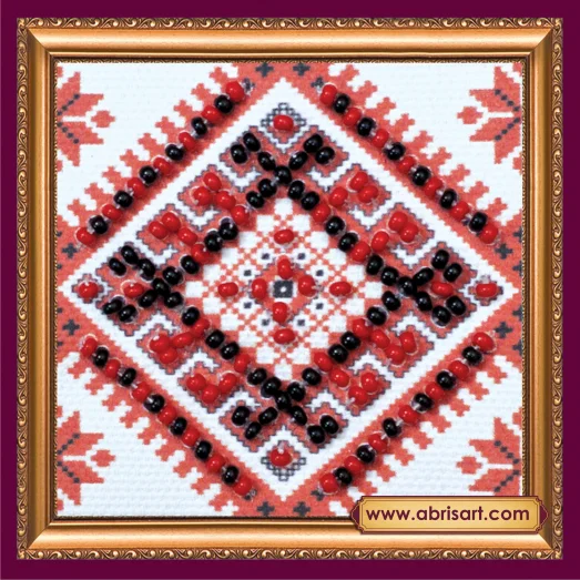 АММ-016 Орнамент. Набор для вышивки бисером Абрис Арт