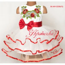 ППФ-049 (Ч) УКРАИНОЧКА. Детское пошитое платье Фея