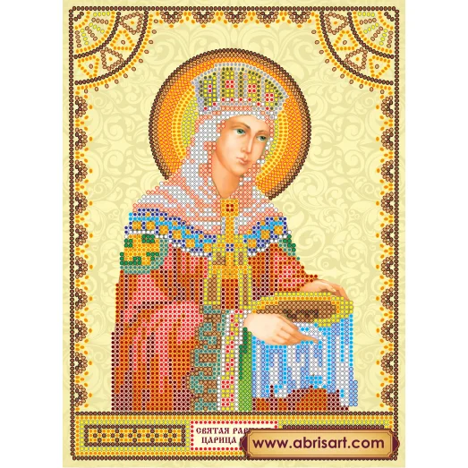 АСК-005 Святая Елена. Схема для вышивки бисером на холсте Абрис Арт