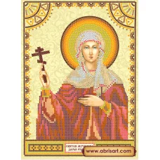 АСК-020 Святая Дарья. Схема для вышивки бисером на холсте Абрис Арт