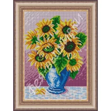 ДАНА-1328 Яркий бычок. Схема для вышивки бисером