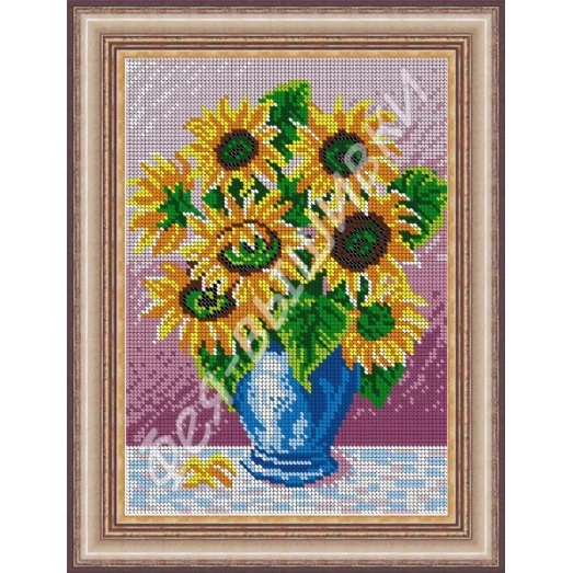 ДАНА-1328 Яркий бычок. Схема для вышивки бисером