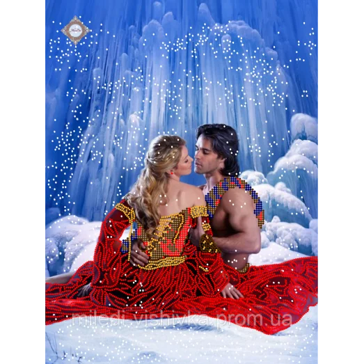 СЛ-3069 Флюиды любви. Схема для вышивки бисером ТМ Миледи