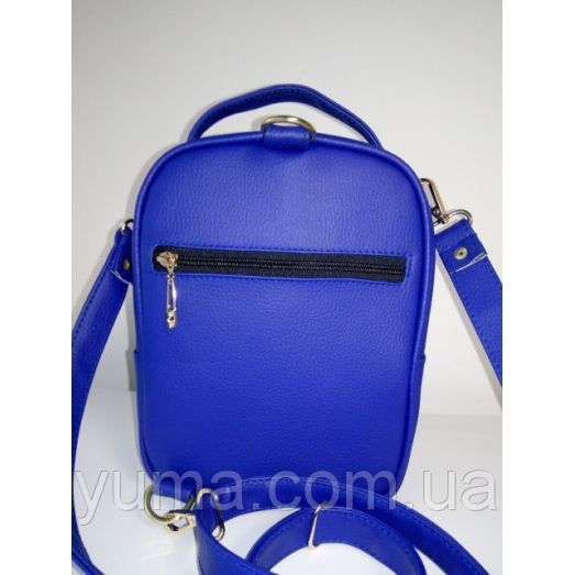 М1С2 (цвет) Сумка-рюкзак для вышивки бисером, синий. ТМ ЮМА