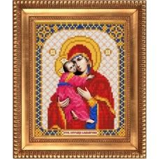 И-5017 Богородица Владимирская. Схема для вышивки бисером Благовест