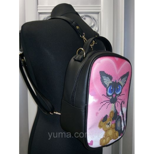 М1С14 (цвет) Сумка-рюкзак для вышивки бисером. ТМ ЮМА