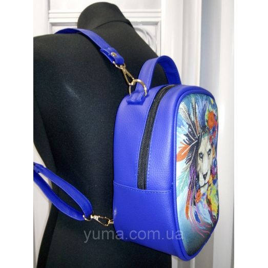 М1С19 (цвет) Сумка-рюкзак для вышивки бисером. ТМ ЮМА