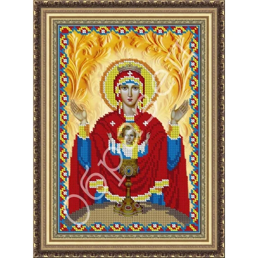 АР-013 Икона Неупиваемая Чаша. Схема для вышивки бисером. ТМ Фея Вышивки