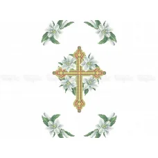 Р-429 (30*50) Пасхальный рушник. Схема для вышивки бисером Бисерок