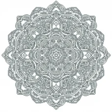 ВКД-45 Мандала. Схема для вышивки бисером. Княгиня Ольга