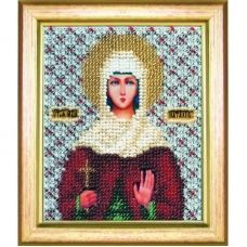 Б-1027 Икона святой мученицы Натальи. Набор для вышивки бисером Чаривна Мить