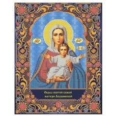 МИКА-0219 (А4) Леушинская икона Божией Матери. Схема для вышивки бисером