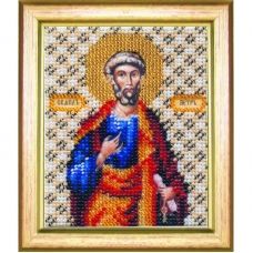 Б-1050 Икона апостол Петр. Набор для вышивки бисером Чаривна Мить
