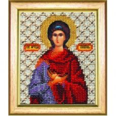 Б-1064 Икона святая мученица Любовь. Набор для вышивки бисером Чаривна Мить