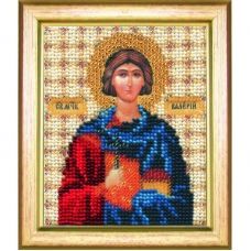Б-1070 Икона святого мученика Валерия. Набор для вышивки бисером Чаривна Мить