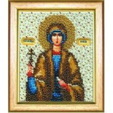 Б-1076 Икона святой мученицы Софии. Набор для вышивки бисером Чаривна Мить
