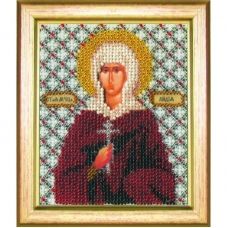Б-1080 Икона святой мученицы Лидии. Набор для вышивки бисером Чаривна Мить