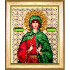 Б-1123 Икона святой мученицы Антонины. Набор для вышивки бисером Чаривна Мить
