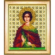 Б-1131 Икона святого мученика Анатолия. Набор для вышивки бисером Чаривна Мить